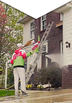 At Team H2O Spray , we have created a unique and proven 3-step process that restores your home's luster and guarantees cleanliness to the exterior of your home.